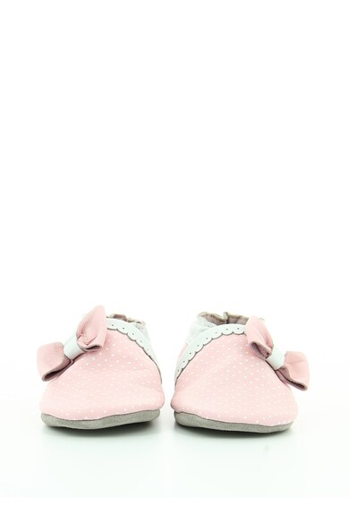 Robeez kids Botosei slip-on de piele cu funda Chic Fete