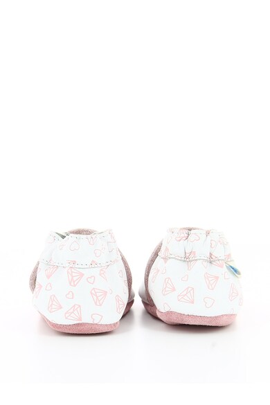 Robeez kids Botosei slip-on de piele cu model Lovely Princess Fete