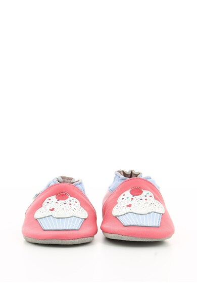 Robeez kids Botosei slip-on de piele cu design colorblock Cupe Cake Fete