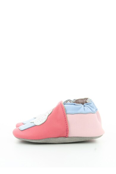 Robeez kids Botosei slip-on de piele cu design colorblock Cupe Cake Fete