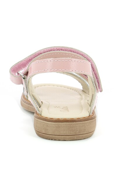 Aster kids Sandale de piele cu benzi velcro Tchak Fete