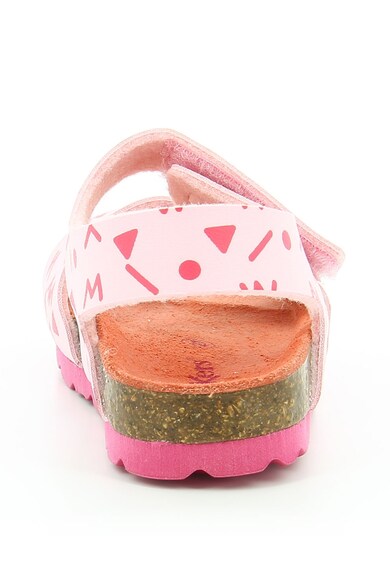 Kickers kids Sandale cu imprimeu si velcro SUMMERKRO Fete