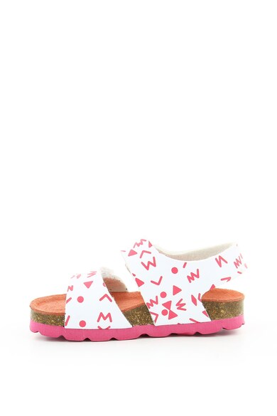 Kickers kids Sandale cu imprimeu si velcro SUMMERKRO Fete