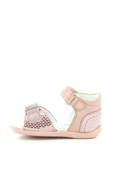 Kickers kids Sandale de piele nabuc BALNEO Fete