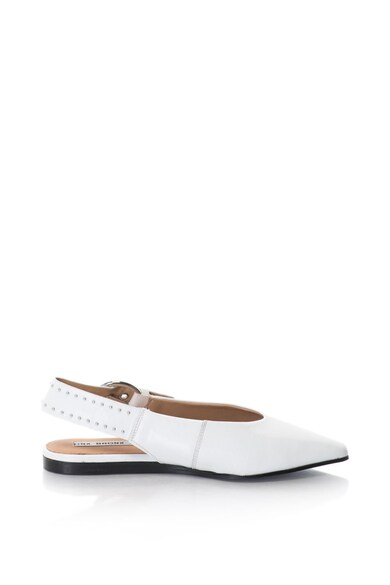 Bronx Pantofi slingback de piele lacuita, cu varf ascutit Femei