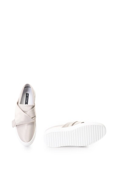 Bronx Pantofi sport slip-on de satin, cu detaliu rasucit Femei