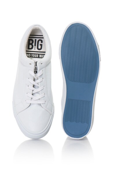 Big Star Pantofi sport de piele sintetica cu logo in relief Barbati