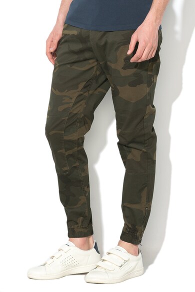 Jack & Jones Pantaloni jogger cu model camuflaj Vega Barbati