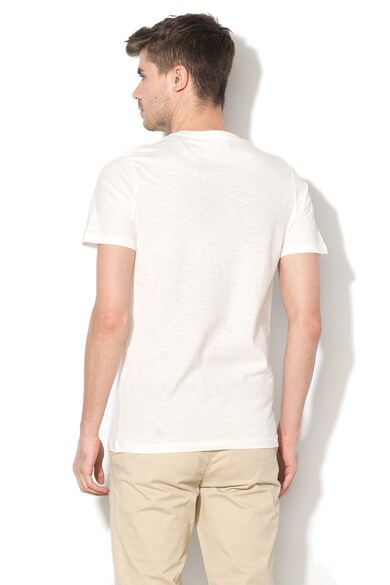 Jack & Jones Tricou slim fit cu model text Slub Barbati