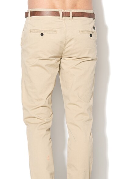 Jack & Jones Pantaloni chino cu curea Cody Barbati