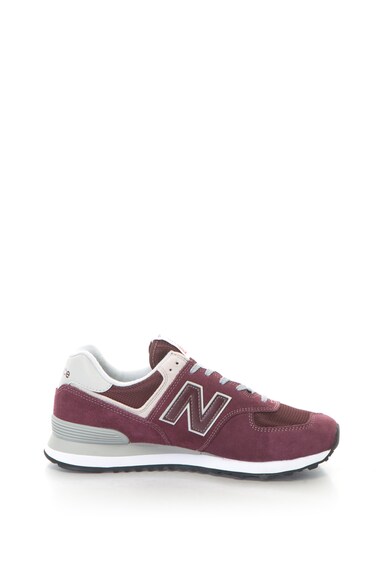 New Balance Pantofi sport de piele intoarsa cu aplicatie logo 574 Barbati