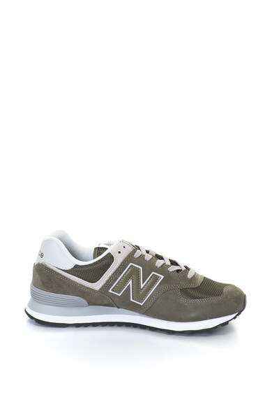 New Balance Pantofi sport de piele intoarsa cu insertii de plasa 574 Barbati