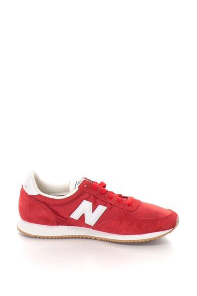 New Balance Pantofi sport unisex din piele intoarsa si material textil, pentru alergare, 220 Barbati