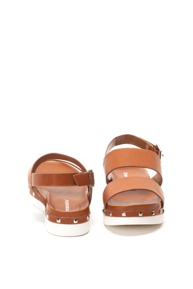 Francesco Milano Sandale wedge de piele sintetica Femei