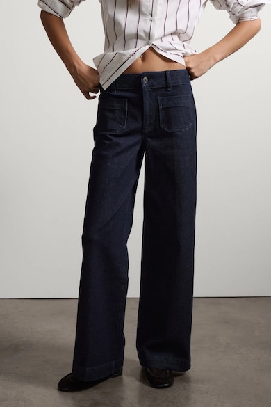 Pantaloni Denim De Dama 003572036 Stefanel - Albastru