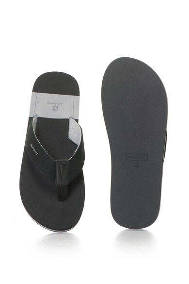 Gant BREEZE flip-flop papucs bőr részletekkel férfi