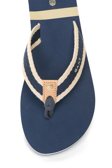 Gant Papuci flip-flop cu insertie din piele ST BART Femei