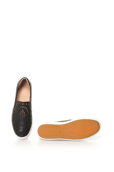 UGG Pantofi slip-on de piele cu design perforat Femei