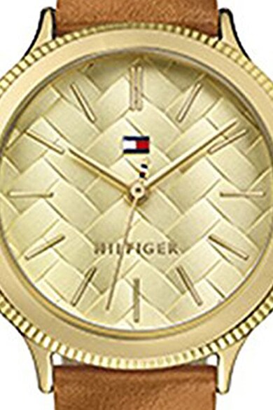 Tommy Hilfiger Ceas cu o curea de piele Femei