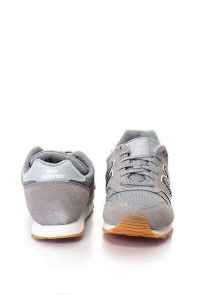 New Balance Pantofi sport de piele intoarsa cu insertie de plasa 373 Barbati
