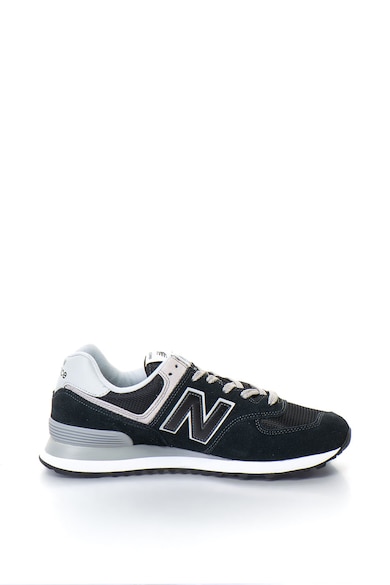 New Balance Pantofi sport de piele intoarsa cu insertie de plasa 574 Barbati