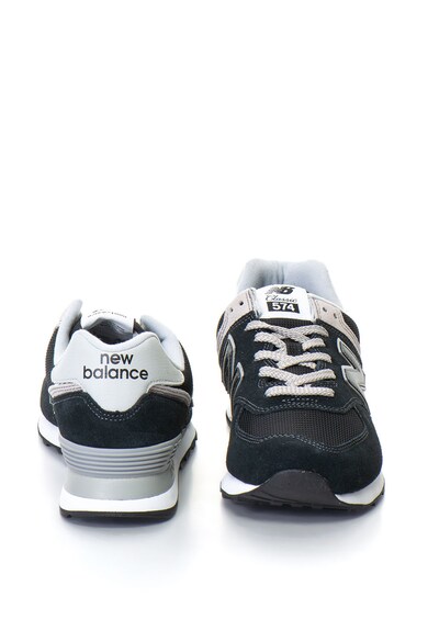 New Balance 574 Nyersbőr sneakers cipő hálós részletekkel férfi