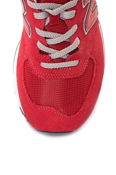 New Balance Unisex 574 nyersbőr cipő hálós betétekkel női