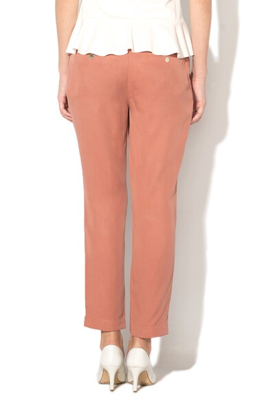 Silvian Heach Pantaloni chino crop de lyocell Urupema Femei