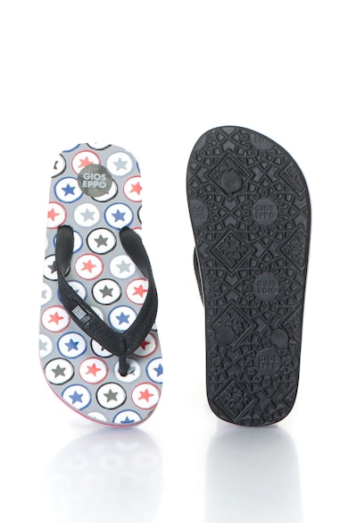 Gioseppo Papuci flip-flop cu model geometric Baieti