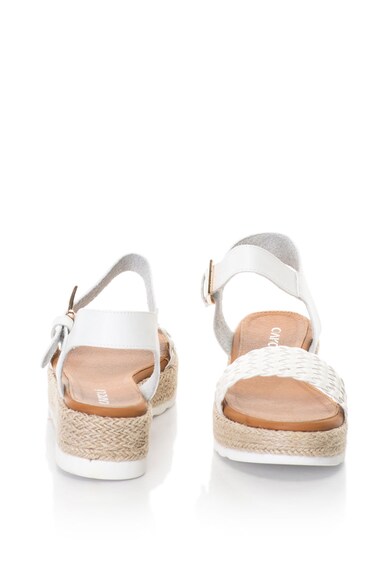 Oakoui Sandale wedge de piele sintetica Giada Femei