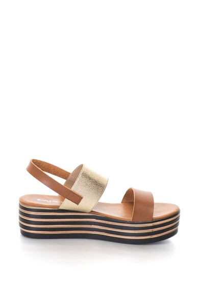 Oakoui Sandale slingback cu talpa wedge Ginevra Femei