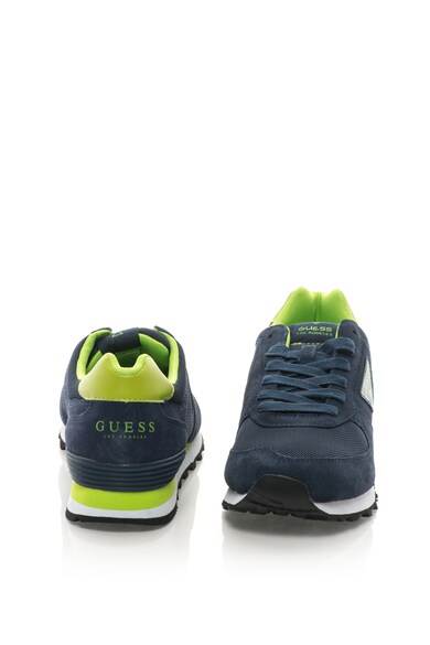 GUESS Pantofi sport cu garnituri de piele intoarsa Barbati