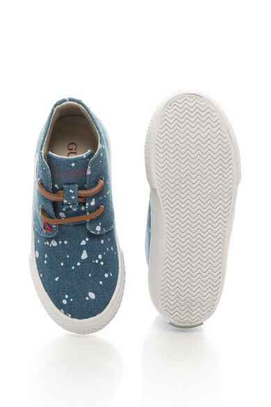 Guess Pantofi sport chukka cu aspect de denim Baieti