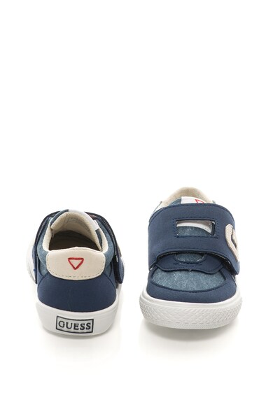 GUESS Pantofi sport de piele nabuc sintetica si denim cu brant moale Fete