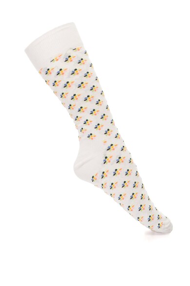 Happy Socks Sosete lungi cu model grafic, Unisex Femei