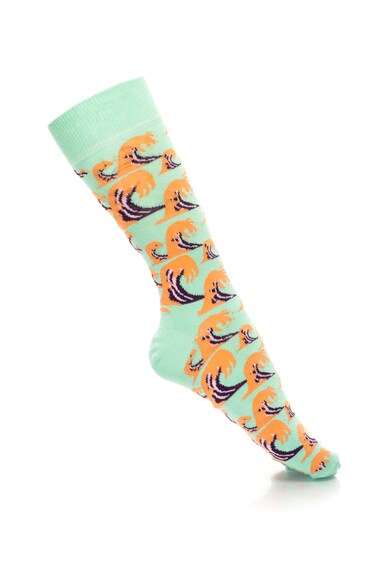 Happy Socks Sosete lungi cu model grafic, Unisex Femei