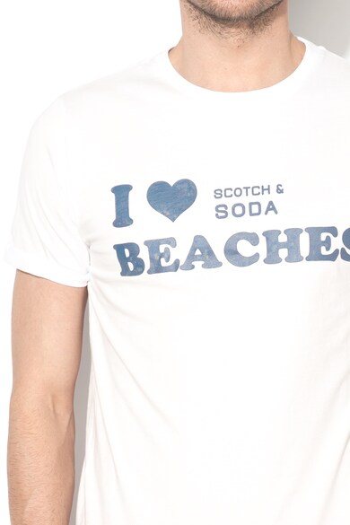 Scotch & Soda Tricou cu imprimeu logo Barbati