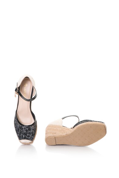 Laura Biagiotti Sandale wedge tip espadrile, cu strasuri Femei