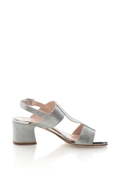 Zee Lane Collection Sandale slingback cu aspect stralucitor Femei