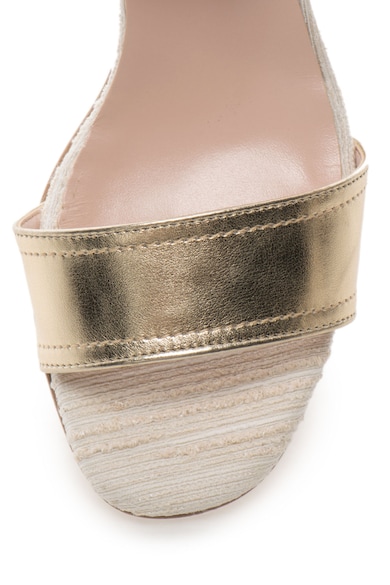 Zee Lane Collection Sandale cu bareta metalizata pe glezna Femei