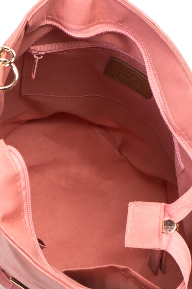 Gioseppo Műbőr bucket táska rafia alsórésszel női