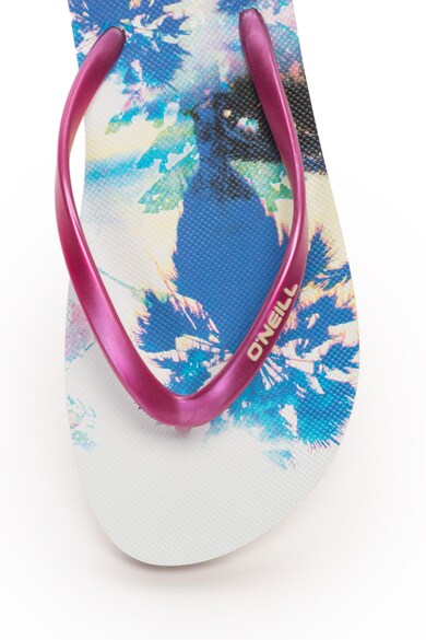 O'Neill O'Neill, Papuci flip-flop cu model tropical Femei