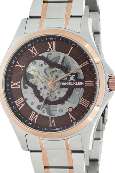 DANIEL KLEIN Ceas automatic cu cadran partial transparent Barbati