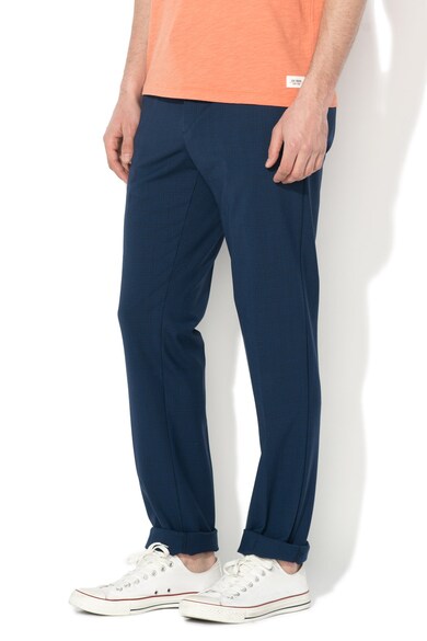 United Colors of Benetton Pantaloni eleganti slim fit din amestec de lana Barbati