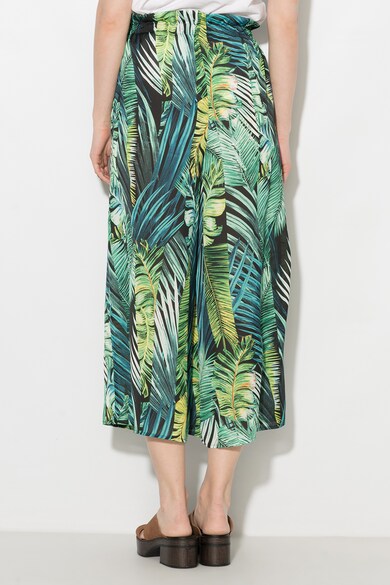 Zee Lane Collection Панталон Foliage с широк крачол и връзка Жени