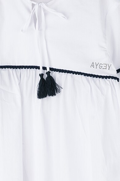Aygey Блуза Ariel със свободна кройка и ръкави тип камбана Момичета