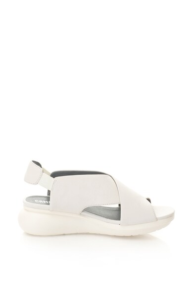 Camper Sandale slingback, cu platforma, de piele Balloon Femei