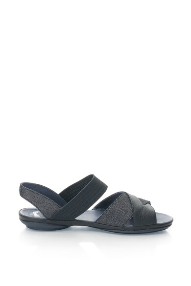 Camper Sandale slingback de piele si material textil Right Nina Femei