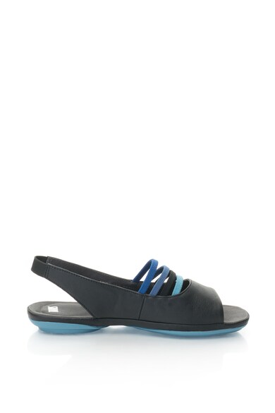 Camper Sandale slingback, de piele, cu insertii elastice Twins Femei