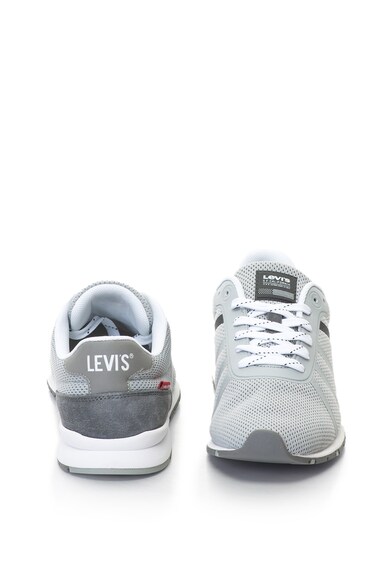 Levi's Pantofi sport de plasa cu garnitura de piele intoarsa Barbati